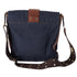 Christian Dior Street Chic Shoulder Bag Navy Brown Denim Leather